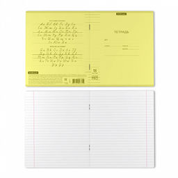 Цена за 10 шт. Тетрадь школьная ученическая с пластиковой обложкой на скобе ErichKrause Классика CoverPrо fizzy, Neon, розовый, А5+, 18 листов, клетка  фото 28