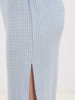 Юбка трикотажная KATHARINA KROSS KK-SKT-006Kn-голубой  фото 5