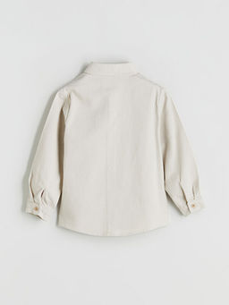 Basic Uzun Kollu Erkek ?ocuk G?mlek