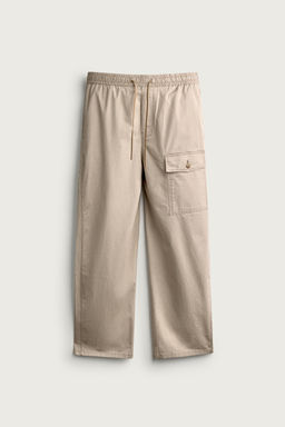 PANTAL?N CARGO RELAXED FIT / Beige - Zara фото 6