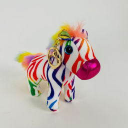 Мягкая игрушка Брелок Зебра 13 см - Storyland фото 9