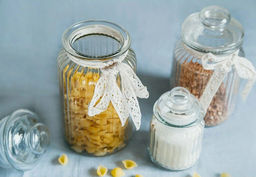 FLEUR Банка стеклянная с крышкой 1л арт. ABF065G