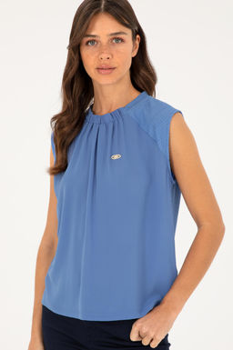 U. S. Polo Assn / Женская темно-синяя футболка - U.s. polo assn фото 10