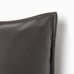 Чехол на подушку Этель кожзам 45*45 см, черный  фото 2