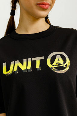 Футболка Хлопок Черный - Anta фото 3