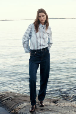 Vaquero pitillo con raya - H&m фото 2