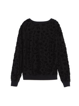 CONTE Ультрамягкий свитшот из фактурного трикотажа LD 1050 black