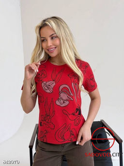 Футболка женская с принтом