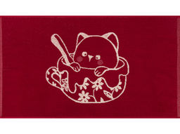 6с103.412ж1 Шутник (бордо) Полотенце махровое 50х90см