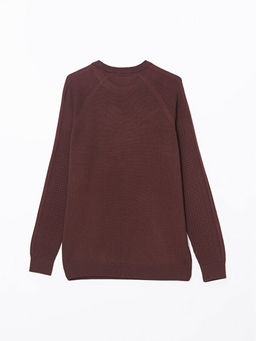 Bisiklet Yaka Erkek Triko Kazak