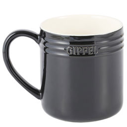 51876 GIPFEL Кружка CLIFF 430 мл, 1 шт. Цвет: черный. Материал: керамика.