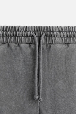 OVERSIZE FADED JOGGER TROUSERS - Zara фото 8