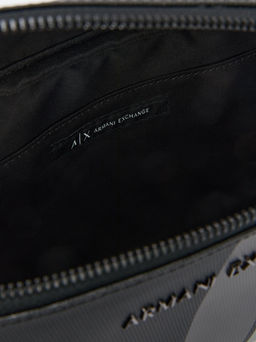 Мужская поясная сумка ARMANI EXCHANGE Артикул 4081420, черный фото 5