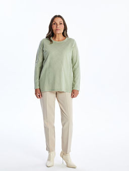 Bisiklet Yaka Kad?n Triko Kazak