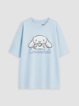 Cinnamoroll Bask?l? K?z ?ocuk ?ortlu Pijama Tak?m?