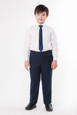Брюки для мальчика БД-123т цвет синий