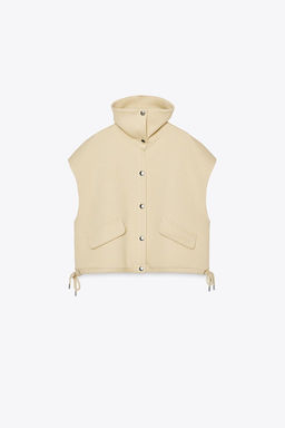 PIQUE WAISTCOAT - Zara фото 4