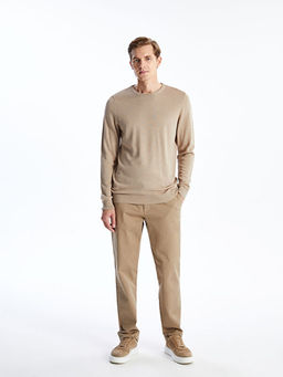 Bisiklet Yaka Erkek Triko Kazak