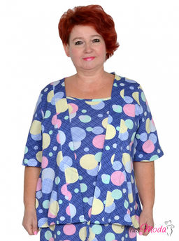 Кардиган-накидка Модель №1519 размеры 44-84 - Plusmoda фото 9