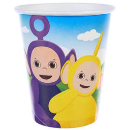 Цена за 10 шт. Стакан бумажный С Днем Рождения!, 250 мл, Телепузики - Simaland фото 3