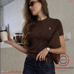 Футболка женская из хлопка - Fiona фото 7