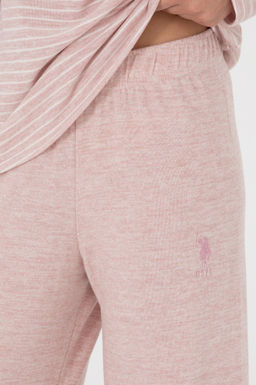 Женский розовый пижамный комплект Неожиданная скидка в корзине - U.s. polo assn фото 7