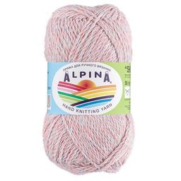 Пряжа ALPINA SHEBBY 100% хлопок 10 шт. х 50 г 150 м  7 м СК/Распродажа