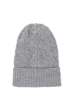 Женский серый меланжевый берет Неожиданная скидка в корзине