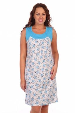 Сорочка Стеша (Голубой)