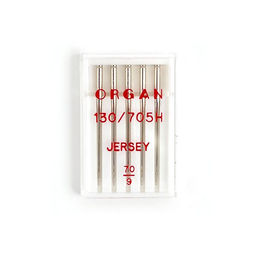 Иглы для бытовых швейных машин ORGAN джерси №70, уп.5 игл