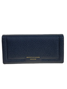 Женское портмоне из искусственной кожи, цвет черный