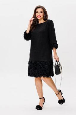 Платье INVITE 4083 черный дизайн - Mira fashion фото 86