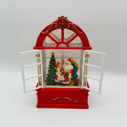 Новогодний декор стекло - Окно со створками 22 см (арт. 23027A/23027B) в ассортименте - Ип лебедев о.ю фото 8