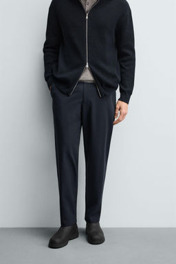COMFORT TEXTURED TROUSERS - Zara фото 2