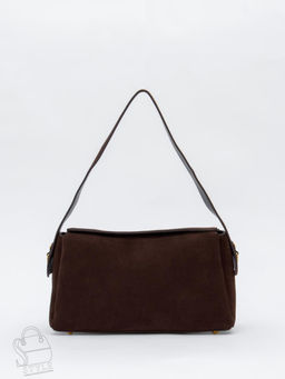 Сумка женская кожаная 1103M coffee Polina&Eiterou