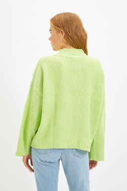 Indigo Yumusak Dokulu Basic Triko Kazak TWOAW22KZ0474 - Trendyolmilla фото 21