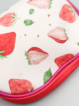 Sunflower Набор косметичек с принтом Клубнички 01 TY, 3 шт., розовый