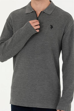 U. S. Polo Assn / Мужской свитшот антрацитового цвета - U.s. polo assn фото 14