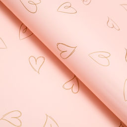 Цена за 20 шт. Пленка листах 57x57см, пудра светлая, 65 микрон - UPAK LAND фото 2