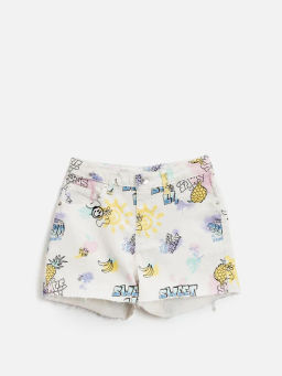 ACOOLA / Шорты джинсовые детские для девочек Gloom набивка фото 4