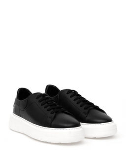 Siyah Deri Sneaker - Pierre cardin фото 3