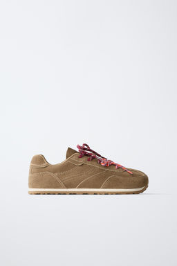 ZAPATILLA DEPORTIVA BAREFOOT PIEL / Marr?n
