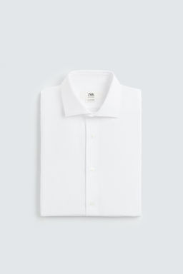 SLIM FIT TEXTURED SHIRT - Zara фото 8