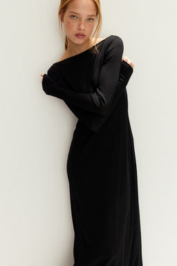 Maxivestido con escote barco - H&m фото 2