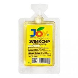 ЭЛИКСИР-биостимулятор 40мл (1/20шт) JOY