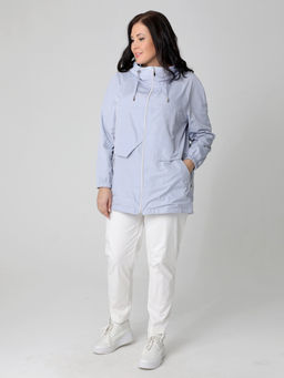 24143 Ветровка серо-голубой - Dizzyway фото 5