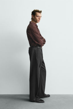 RELAXED FIT 100% SILK SHIRT LIMITED EDITION - Zara фото 4