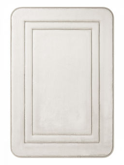 Коврик для ванной 55x80 серый полиэстер 100%