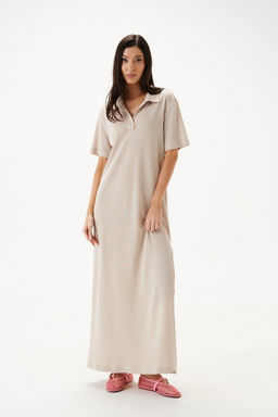 Платье Annete А3662 из вискозы бежевое