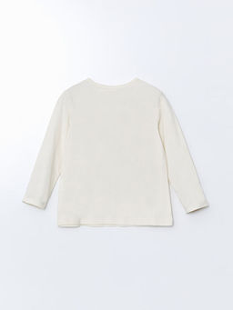 Bisiklet Yaka Snoopy Bask?l? K?z ?ocuk Pijama Tak?m?